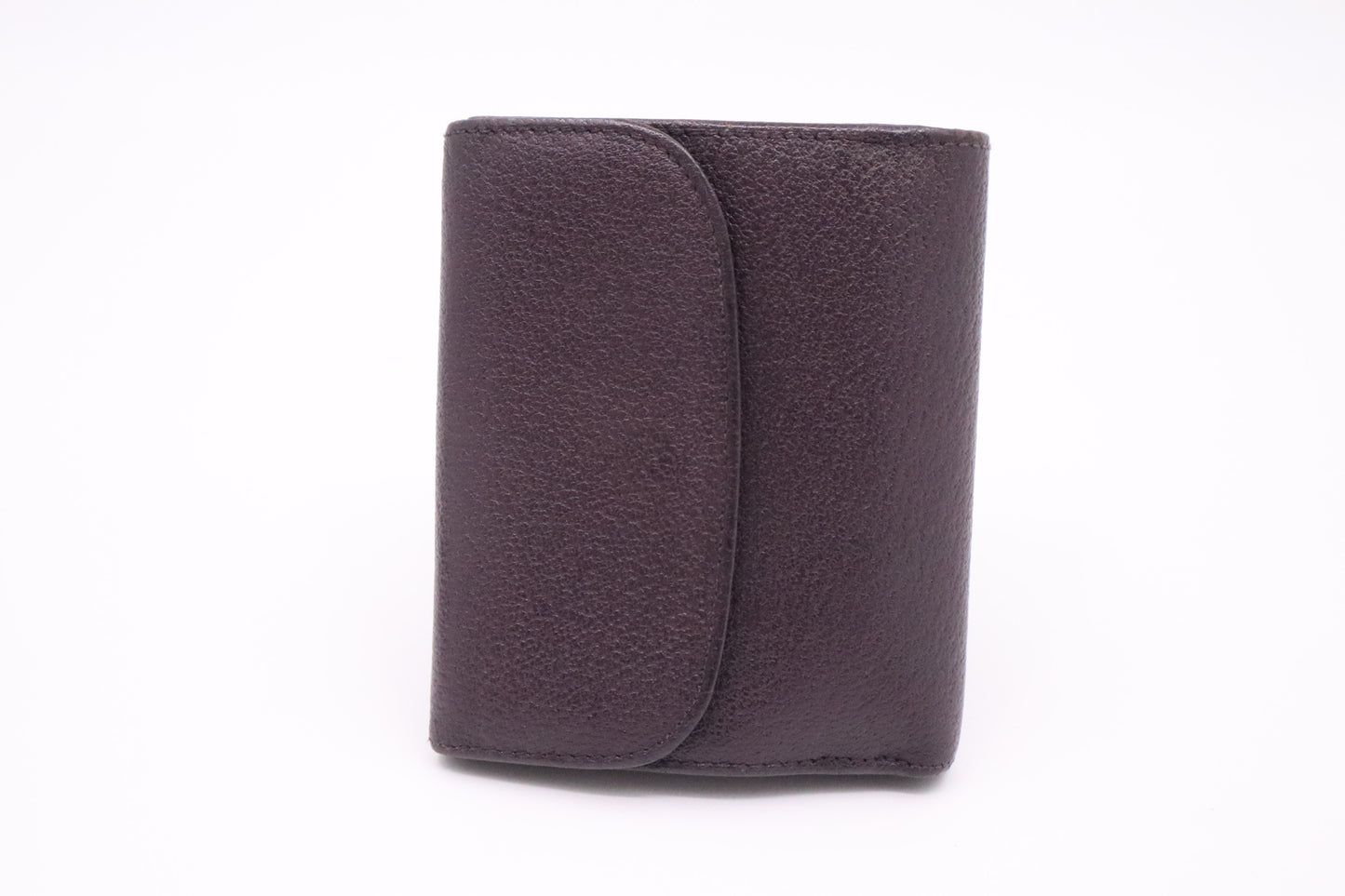 Gucci Compact Bifold Wallet in Burgundy Leather