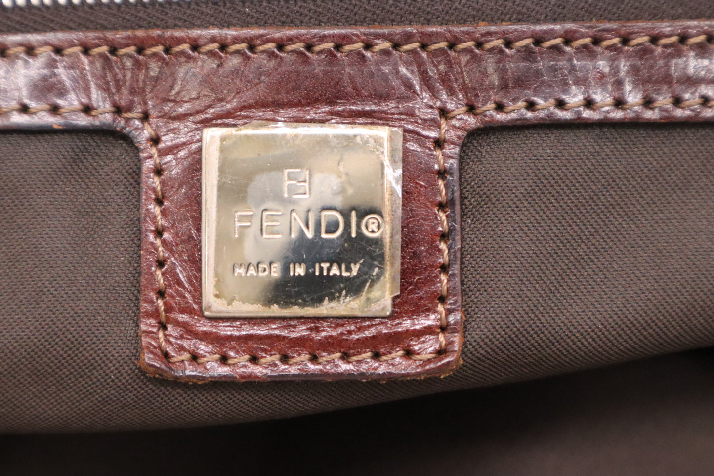 Fendi Handbag in Denim Canvas