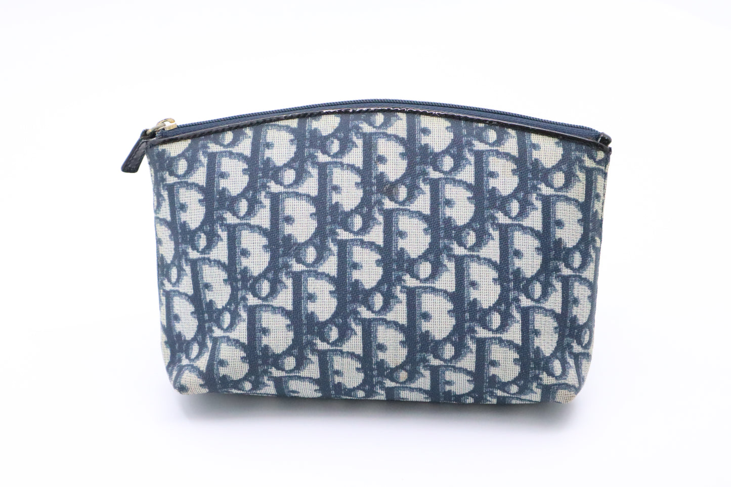 Dior Trotter Pouch in Blue Oblique PVC