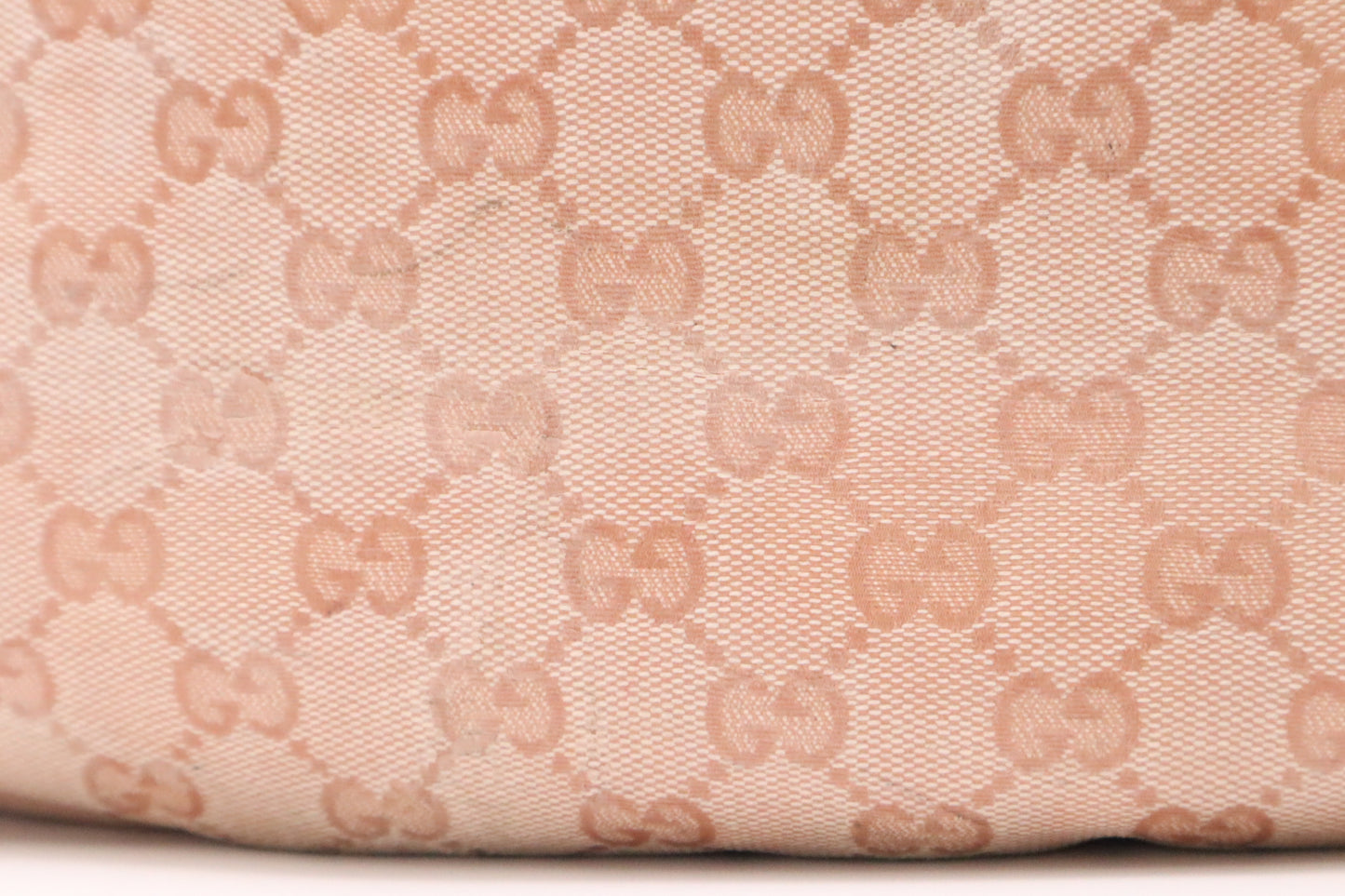 Gucci Pelham Tote in Pink Coated Canvas