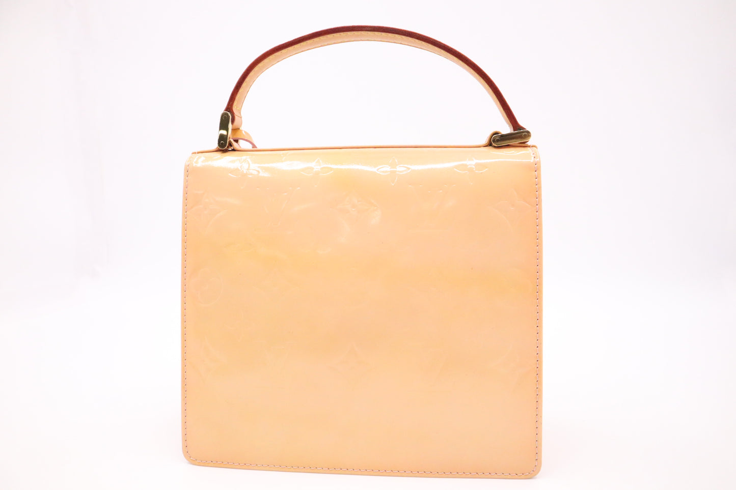 Louis Vuitton Spring Street in Peach Vernis Leather