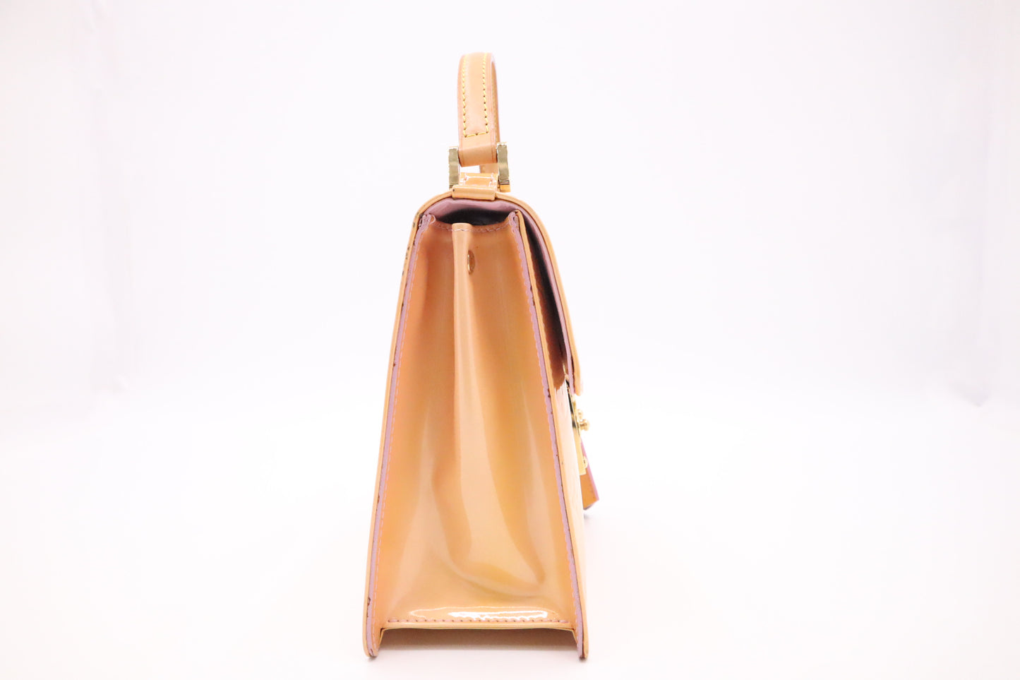 Louis Vuitton Spring Street in Peach Vernis Leather