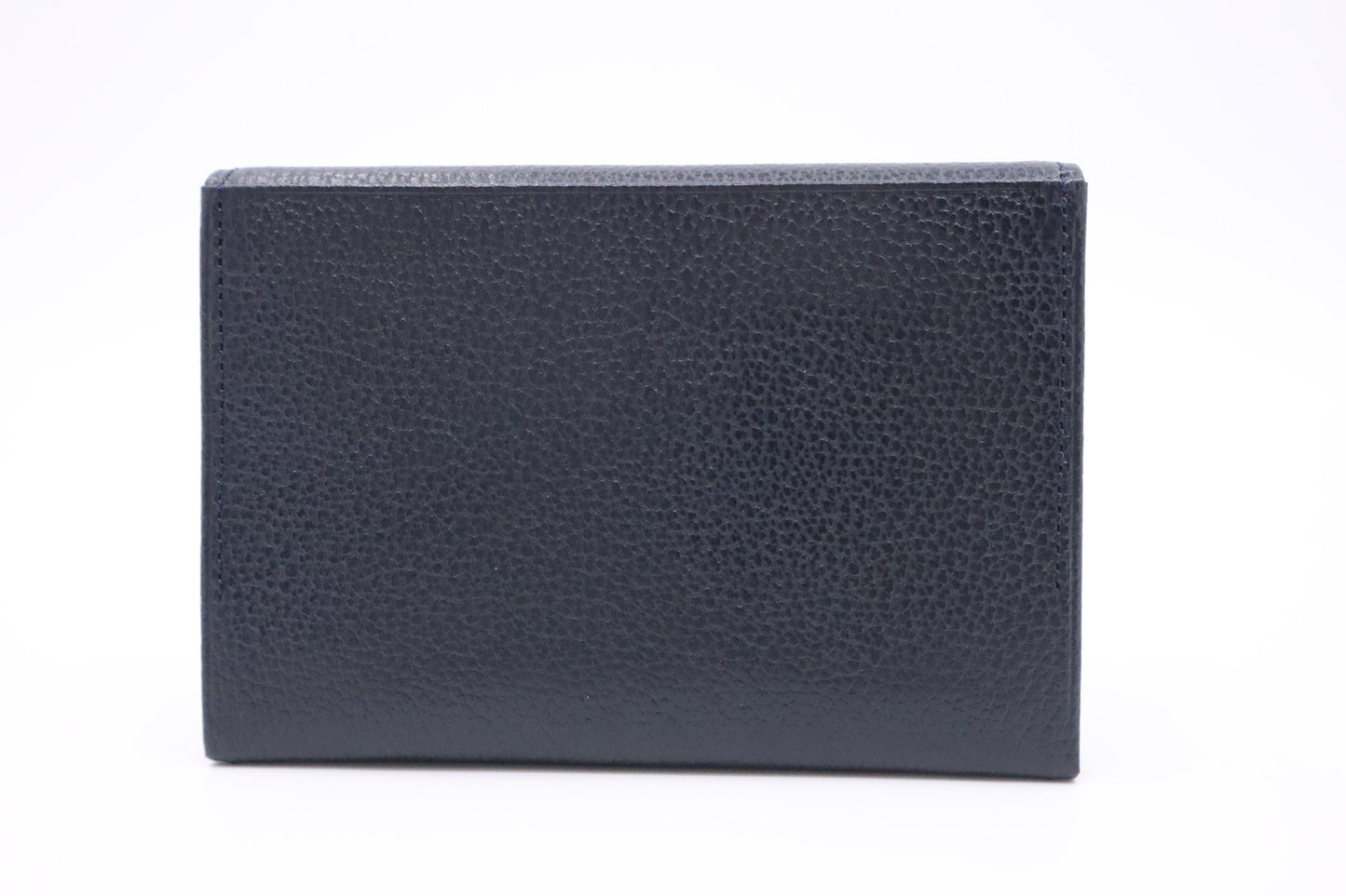 Burberry Card Case in Navy Blue Leather