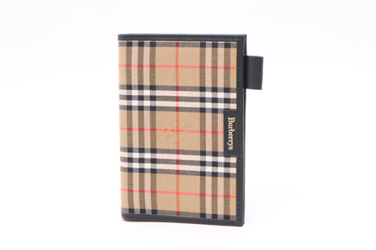 Burberry Agenda in Brown Check Canvas