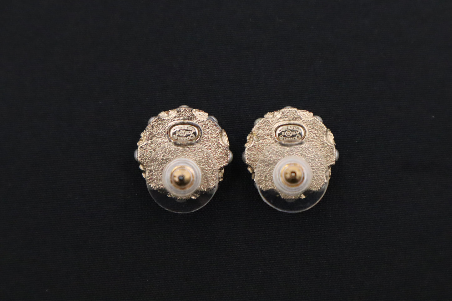 Chanel Pearl Stud Earrings