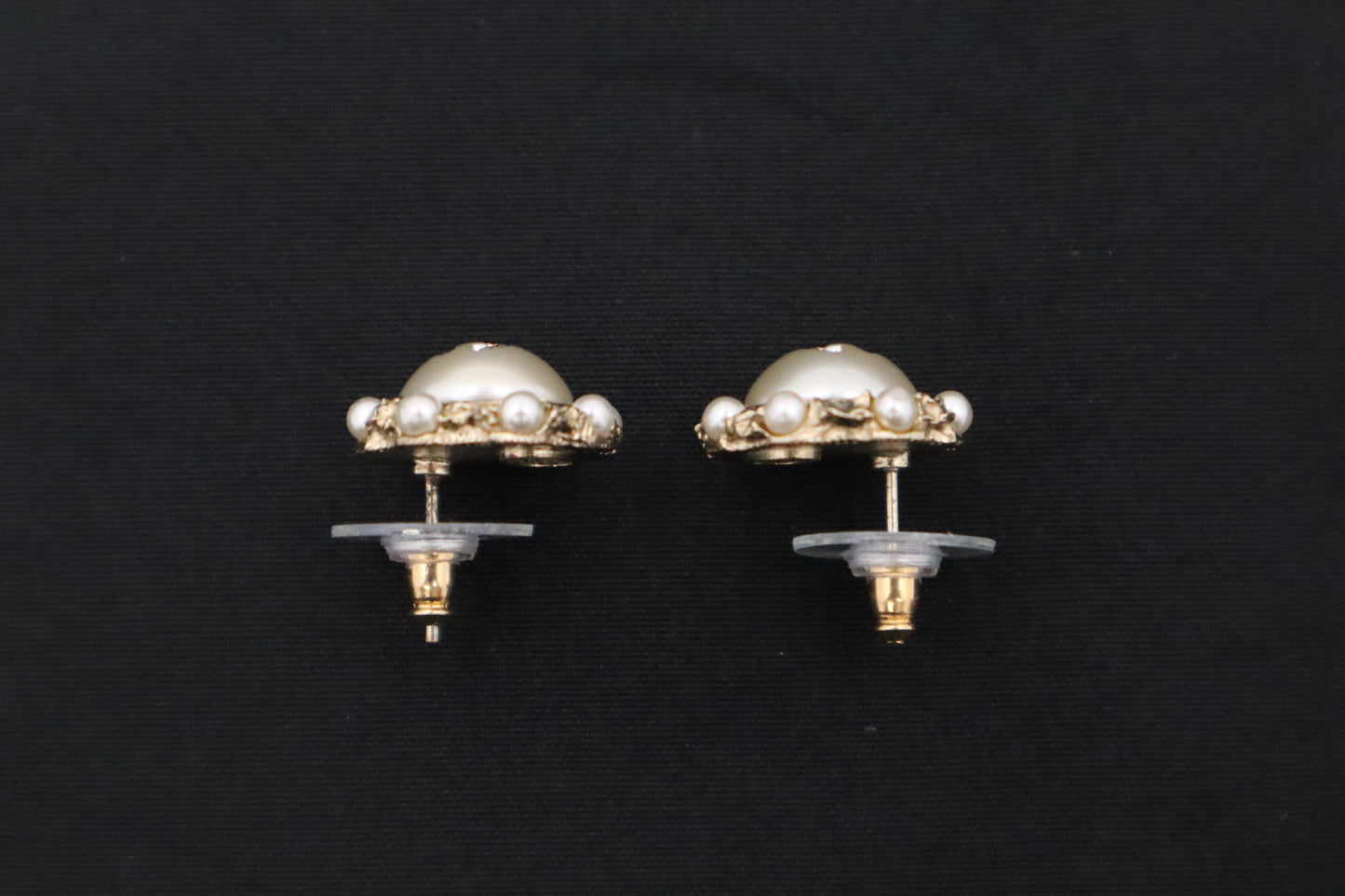 Chanel Pearl Stud Earrings