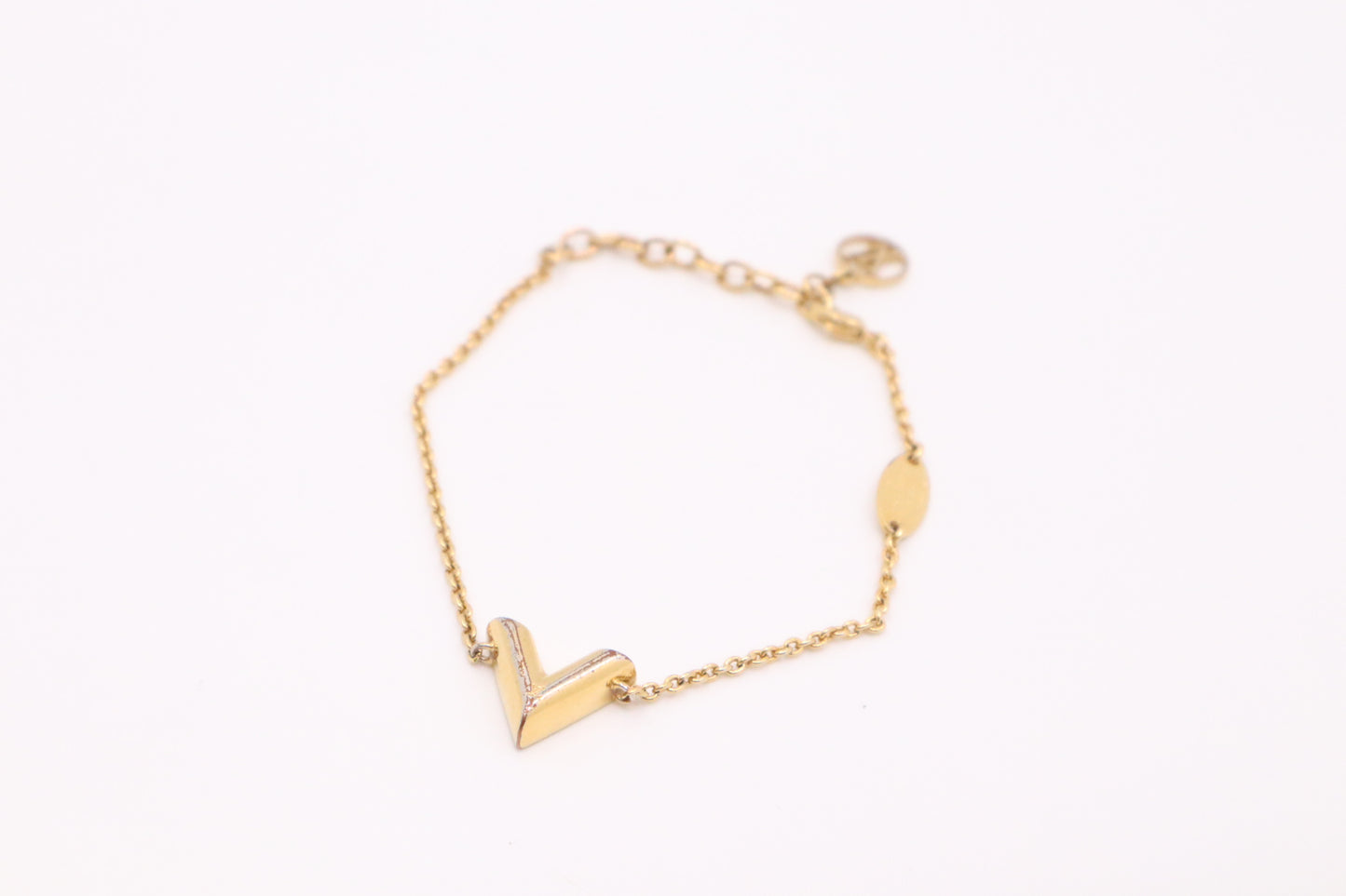 Louis Vuitton Essential V Bracelet in Gold-Tone