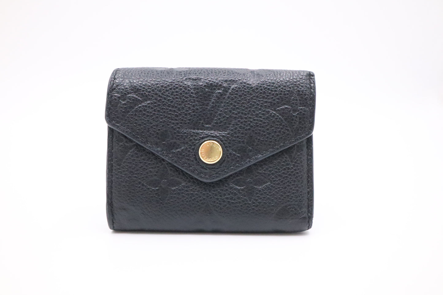 Louis Vuitton Card Case in Black Empreinte Leather