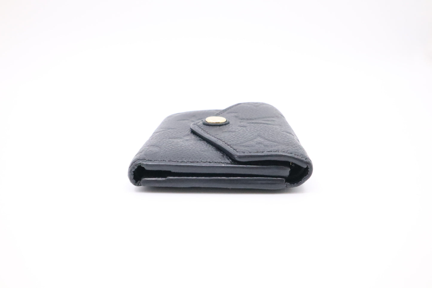 Louis Vuitton Card Case in Black Empreinte Leather