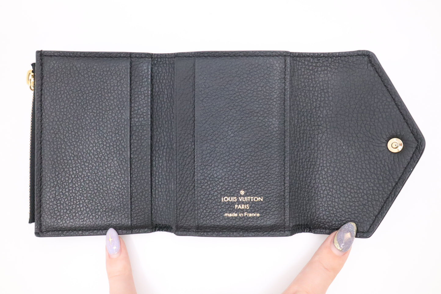 Louis Vuitton Card Case in Black Empreinte Leather