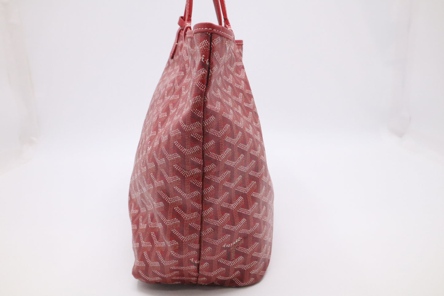 Goyard Saint Louis PM in Red Goyardine Canvas