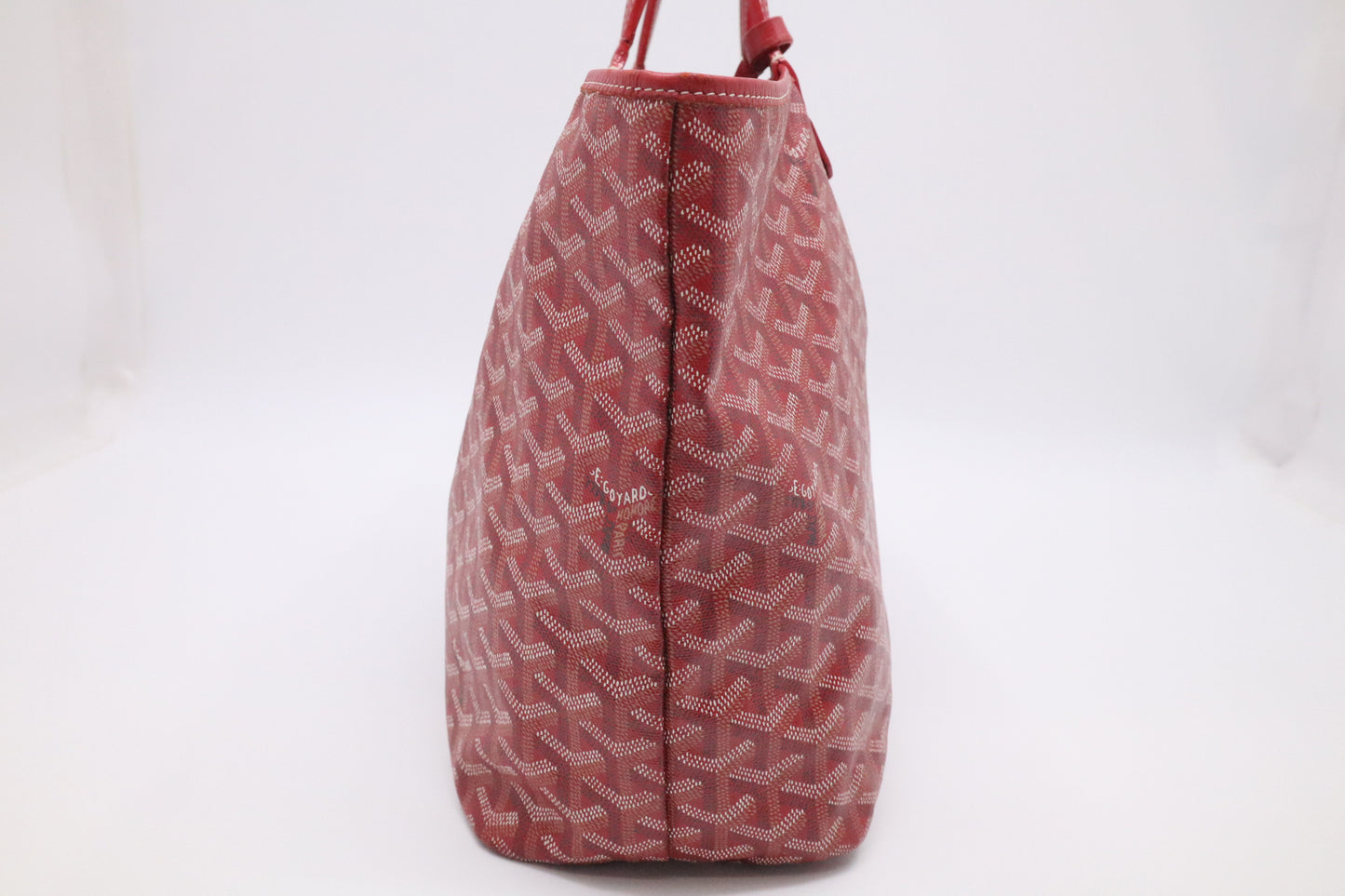 Goyard Saint Louis PM in Red Goyardine Canvas