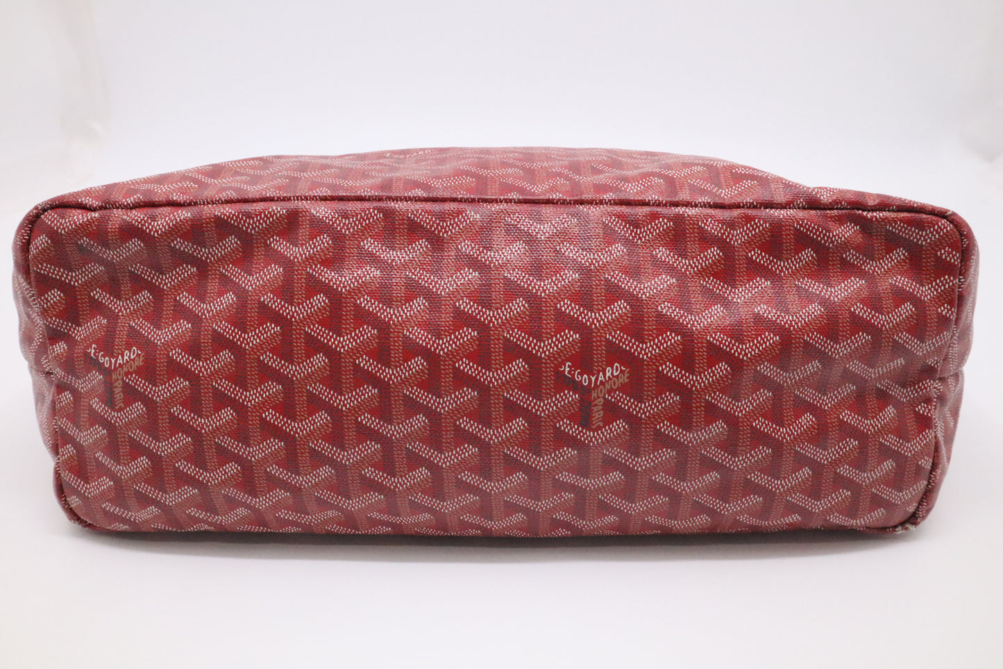 Goyard Saint Louis PM in Red Goyardine Canvas