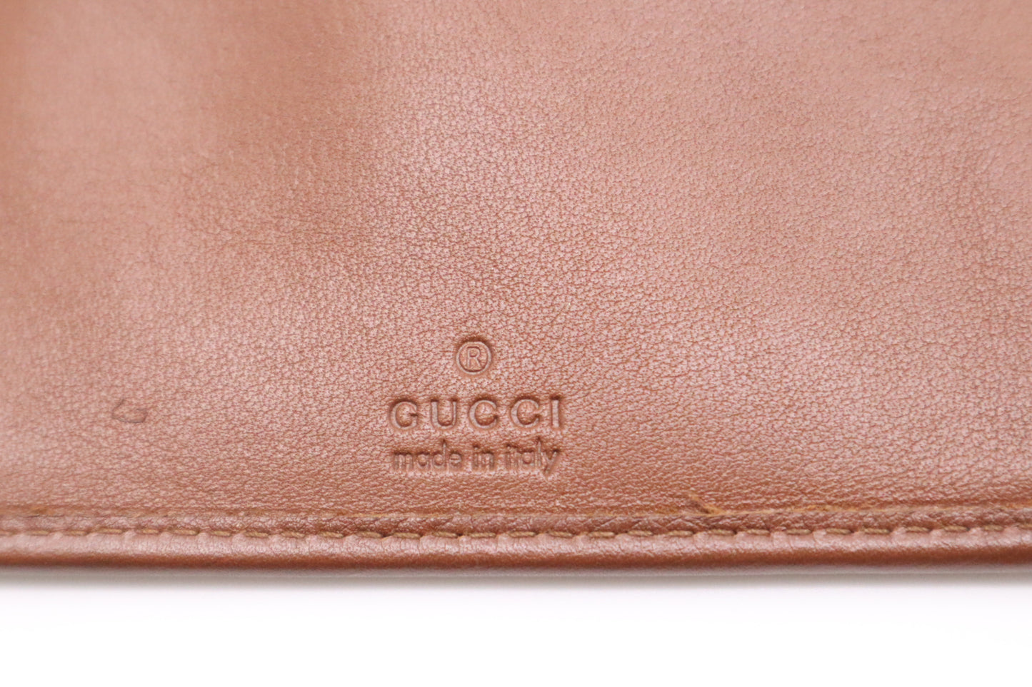Gucci Bifold Wallet in Brown Leather
