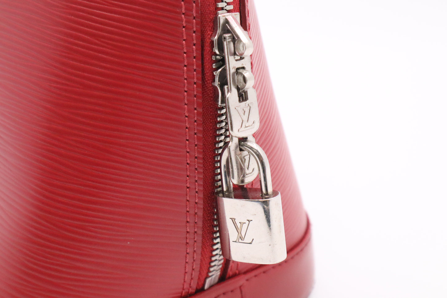 Louis Vuitton Alma PM in Red Epi Leather