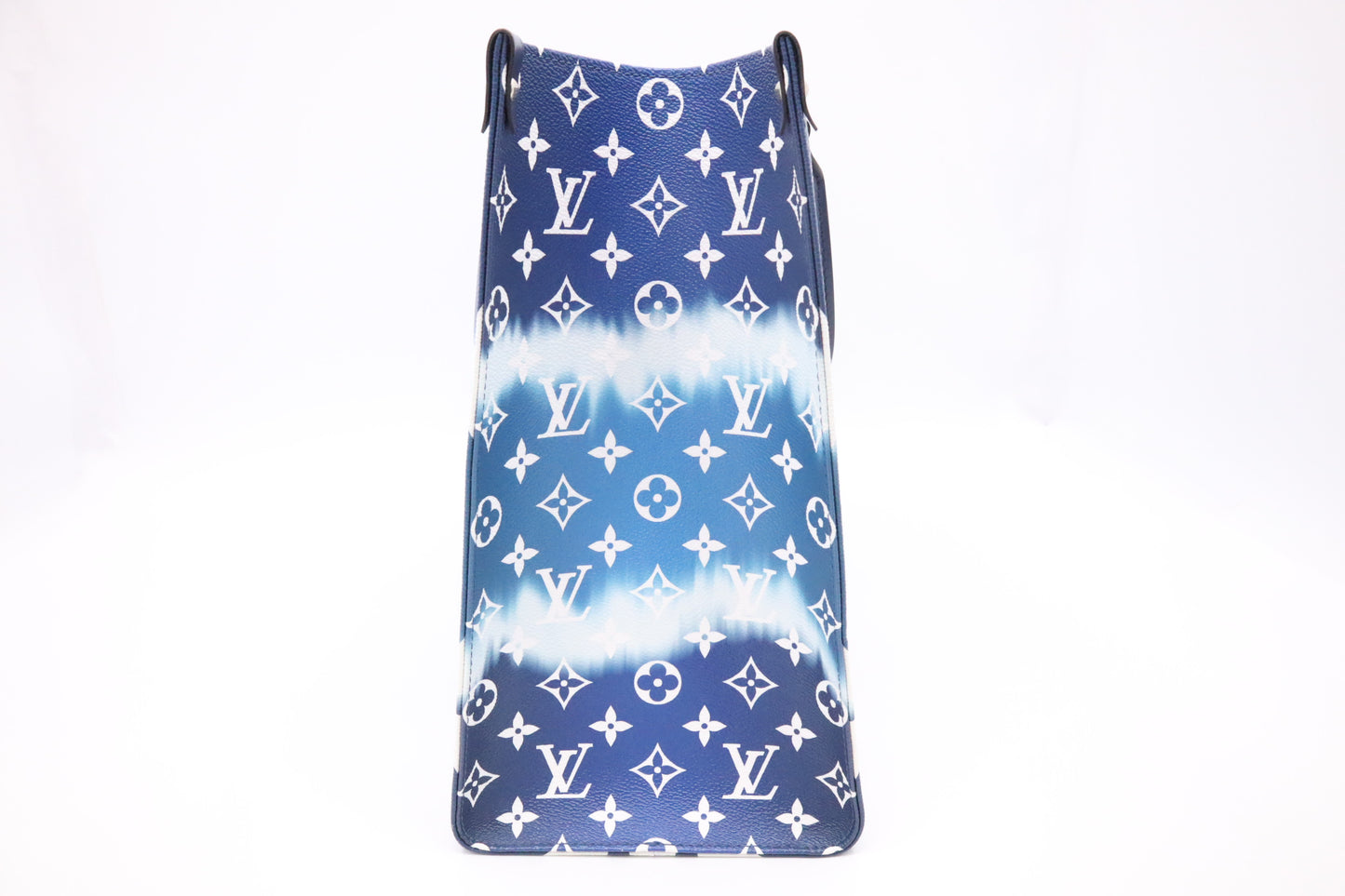 Louis Vuitton OnTheGo GM in Blue Escale Canvas