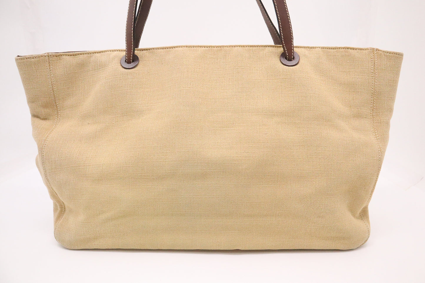 Chanel Tote in Beige Canvas