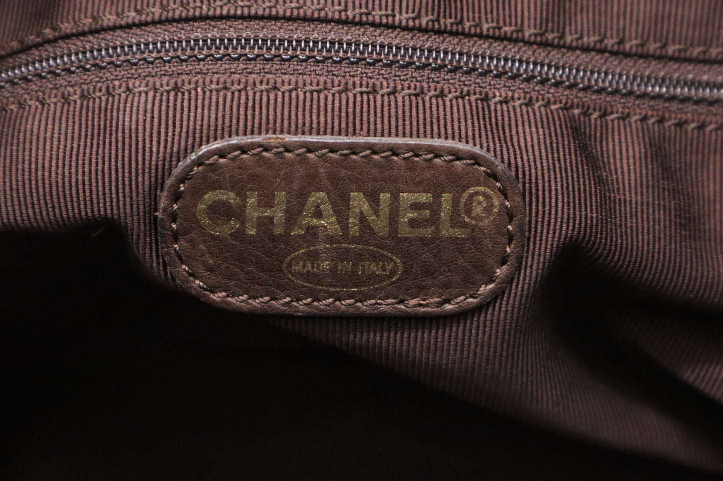 Chanel Tote in Beige Canvas