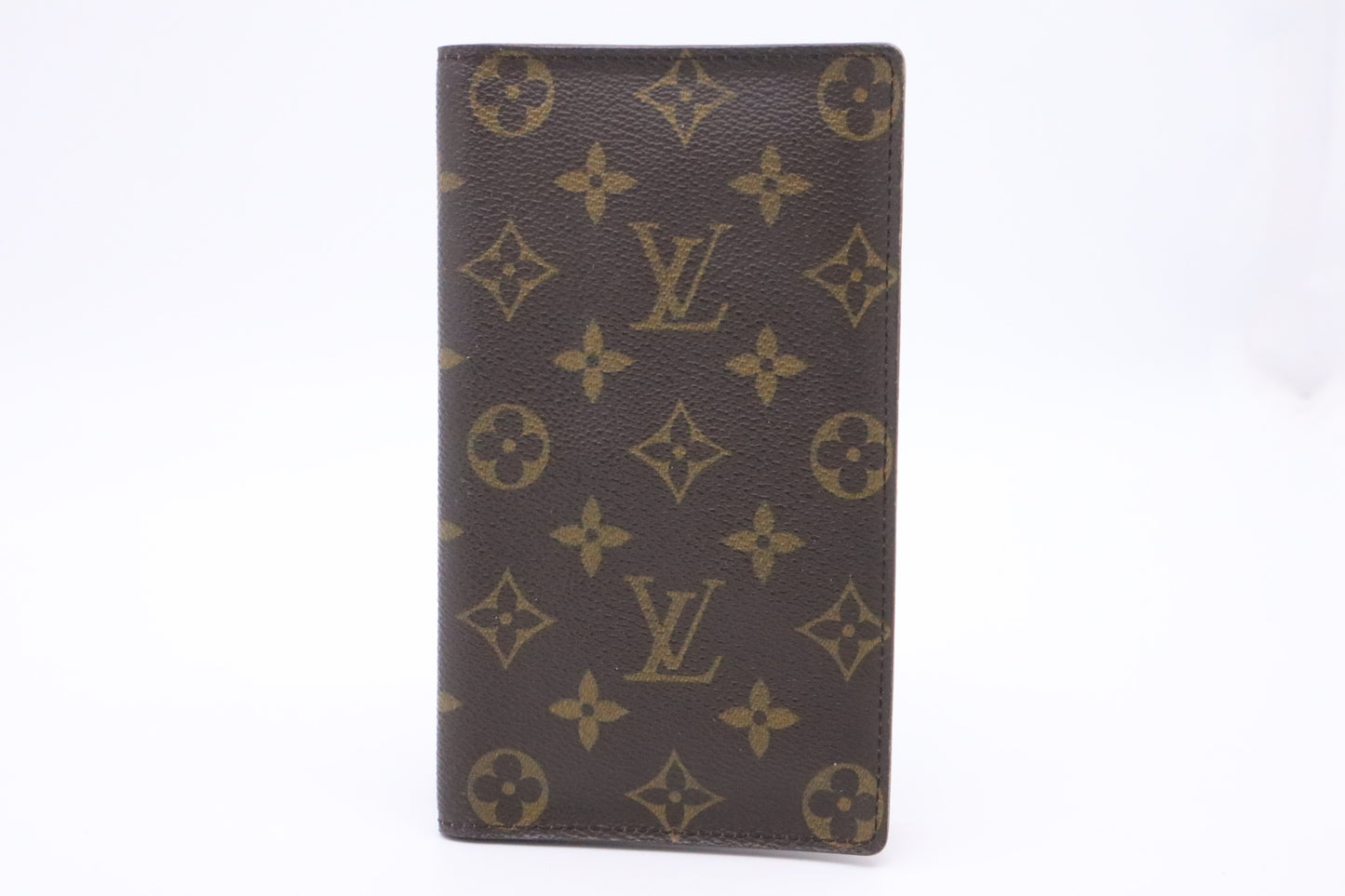 Louis Vuitton Vertical Bifold Wallet in Monogram Canvas