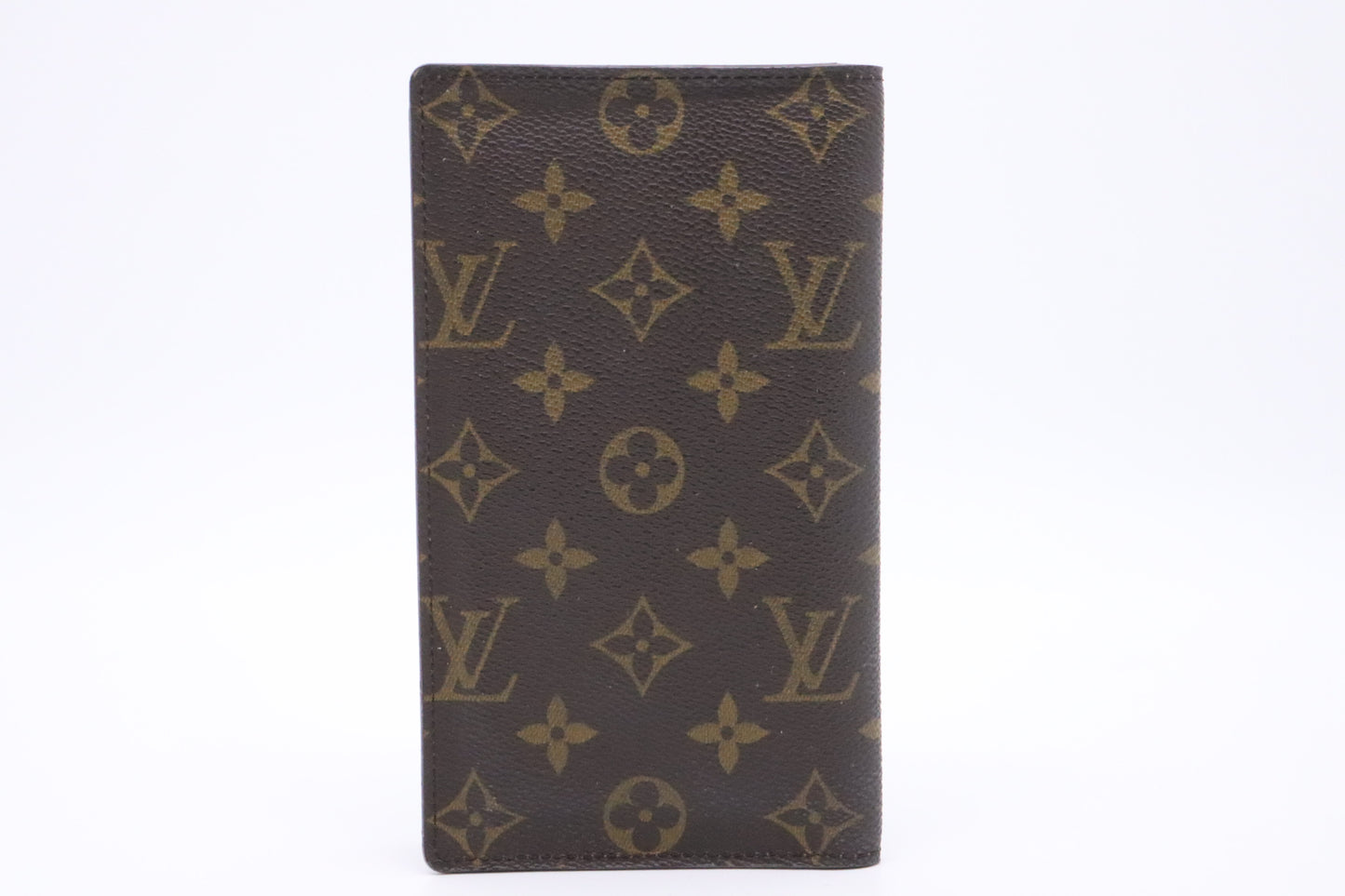 Louis Vuitton Vertical Bifold Wallet in Monogram Canvas