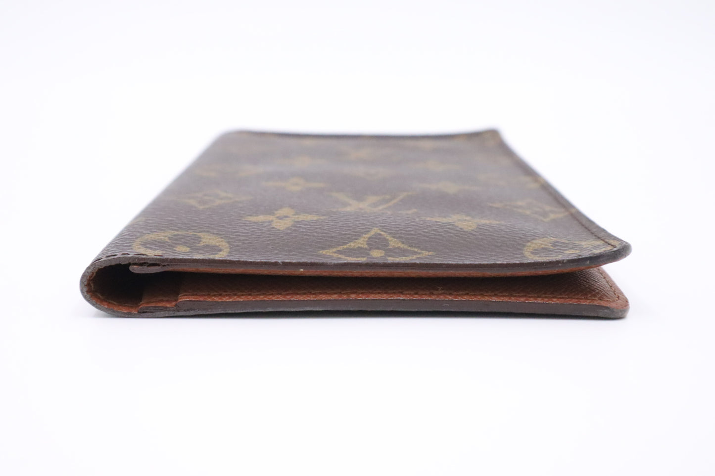 Louis Vuitton Vertical Bifold Wallet in Monogram Canvas