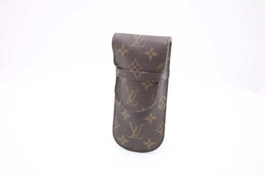 Louis Vuitton Flap Glasses Case in Monogram Canvas