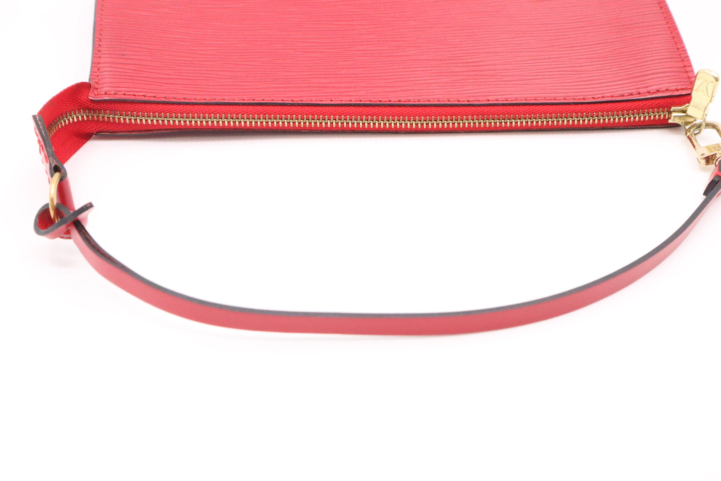 Louis Vuitton Pochette Accessoires 21 in Castillan Red Epi Leather