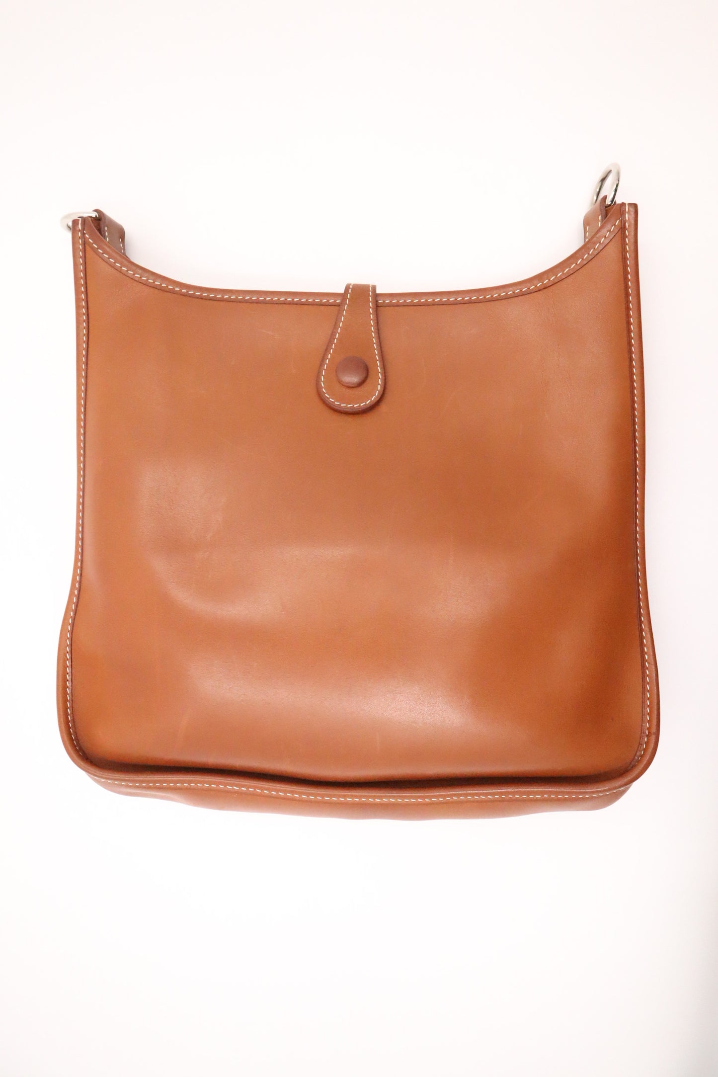 Hermes Evelyne PM in Brown Leather