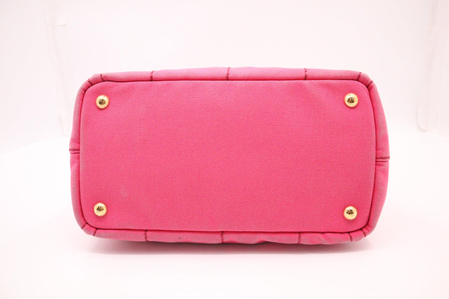 Prada Canapa in Pink Canvas