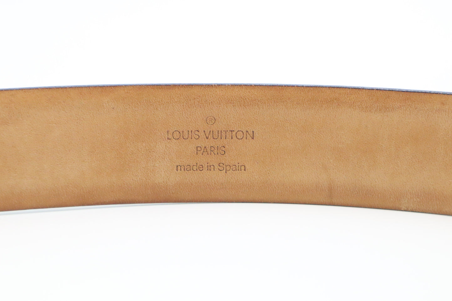 Louis Vuitton Belt in Black Leather