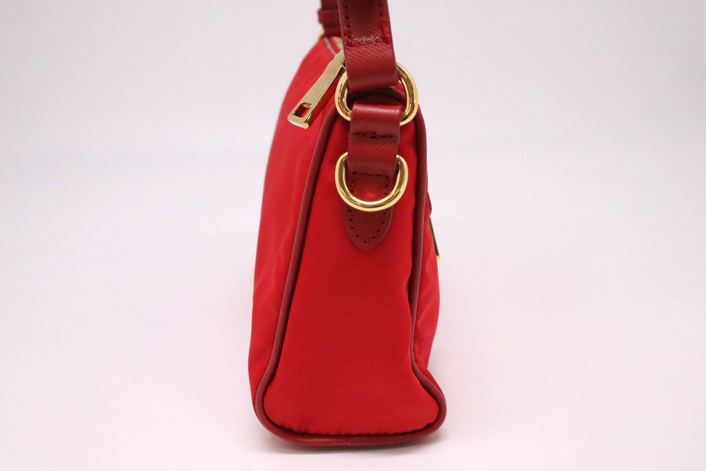 Prada Shoulder Bag in Red Nylon