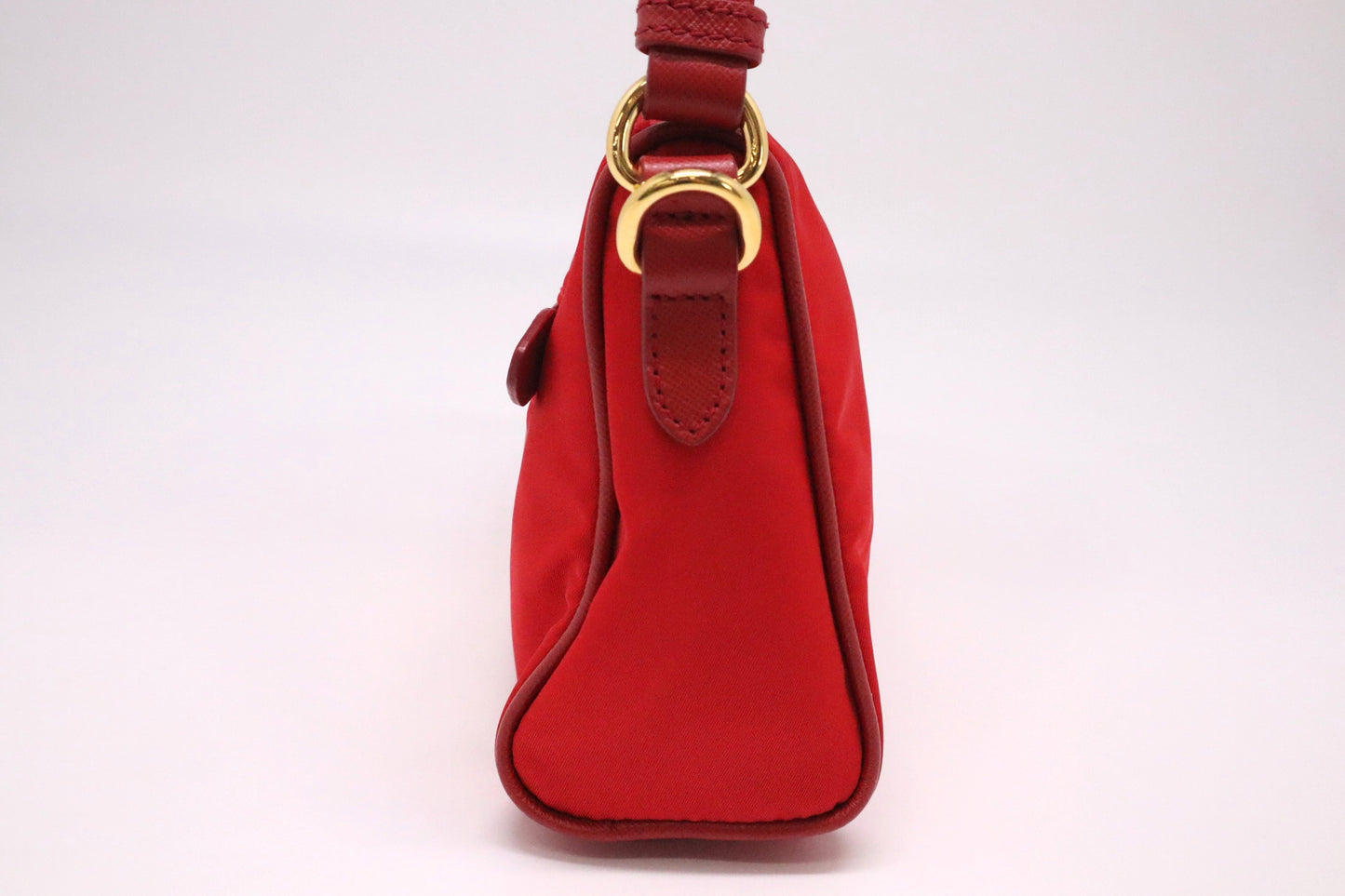 Prada Shoulder Bag in Red Nylon