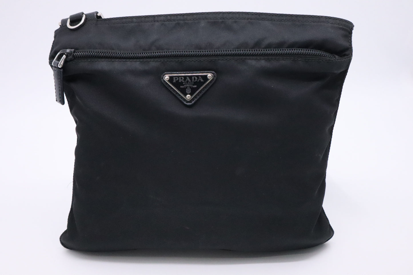 Prada Crossobdy in Black Nylon Canvas