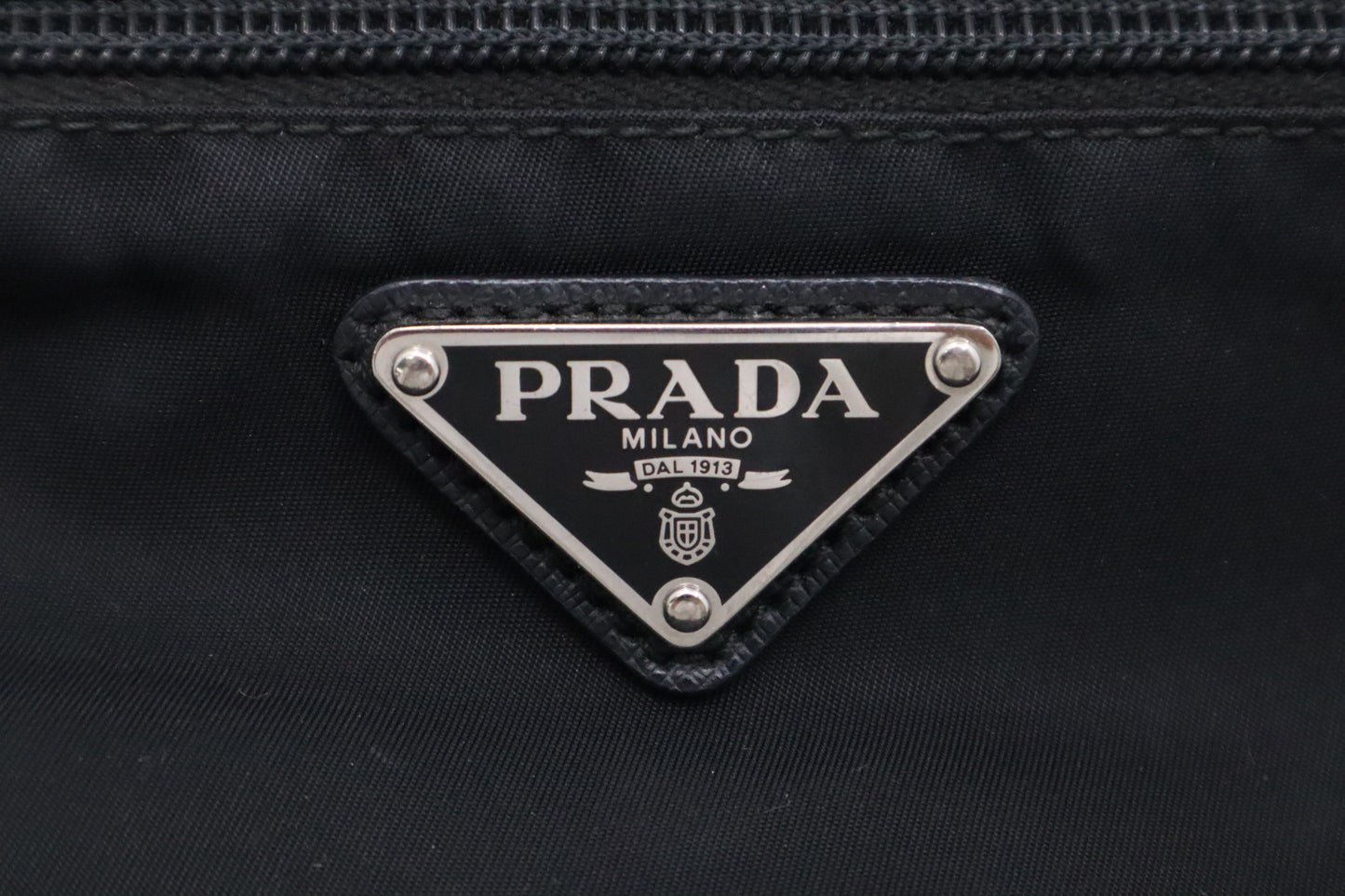 Prada Crossobdy in Black Nylon Canvas