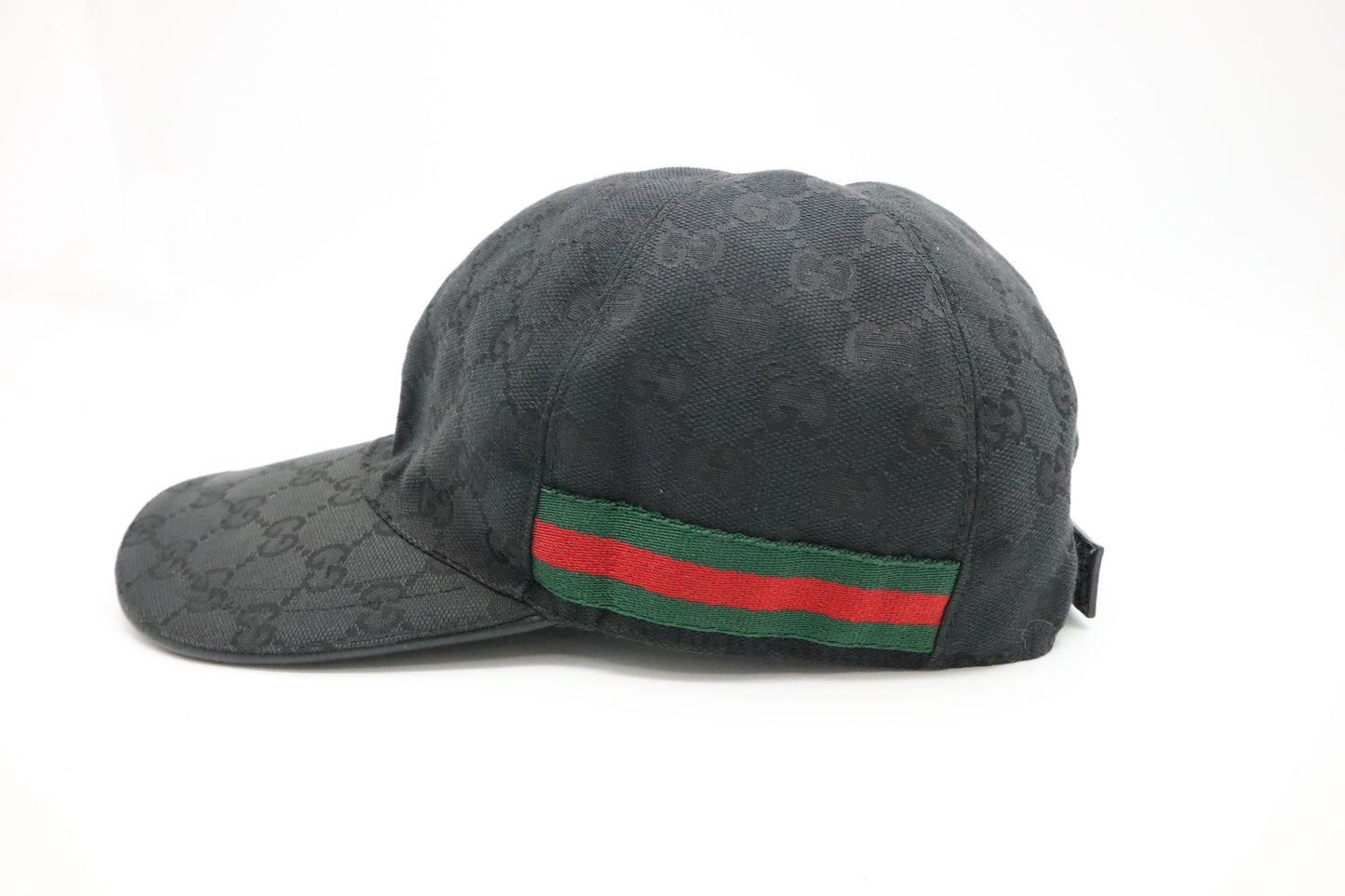 Gucci Cap in Black GG Canvas