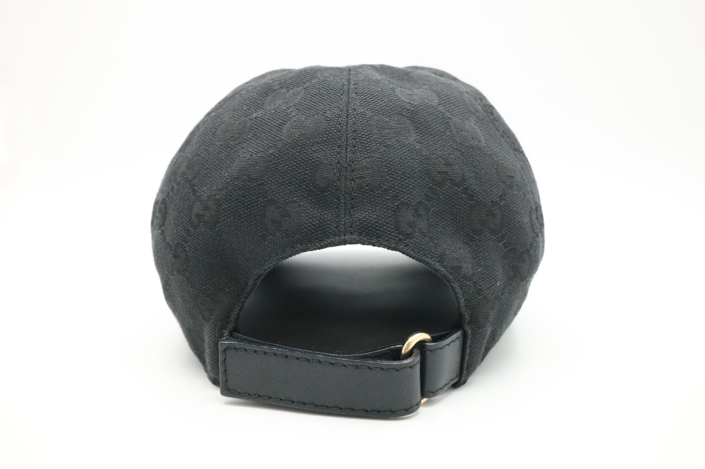 Gucci Cap in Black GG Canvas