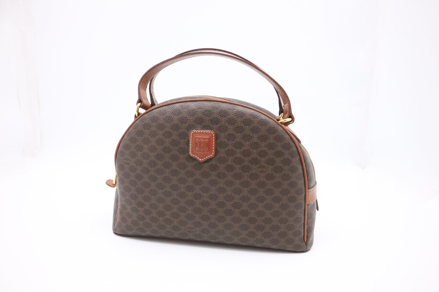 Celine Hand Bag in Macadam Canvas