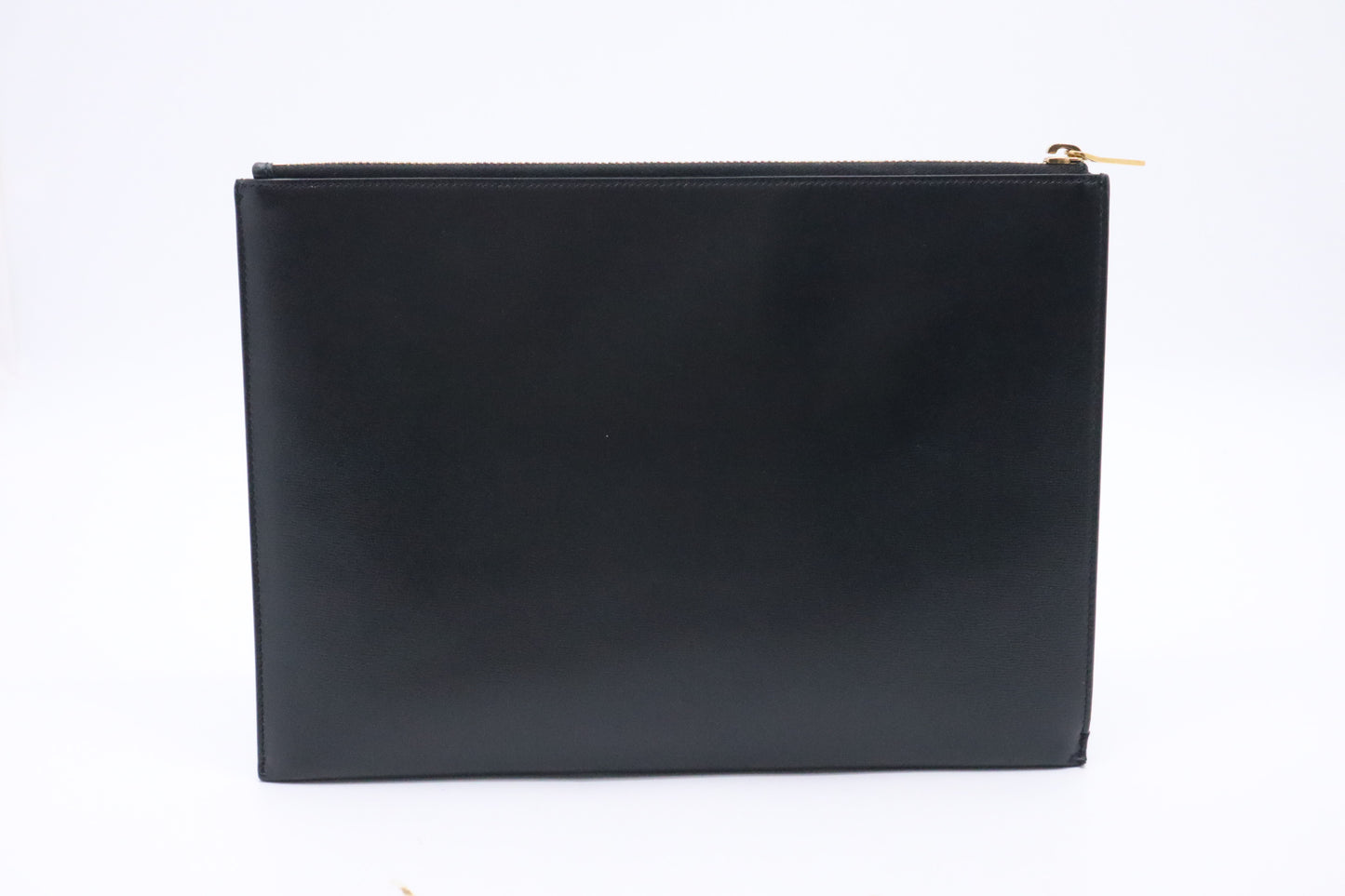 YSL Saint Laurent Clutch in Black Leather