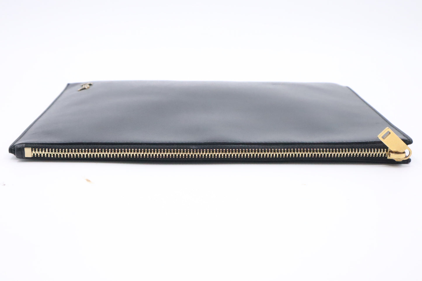 YSL Saint Laurent Clutch in Black Leather