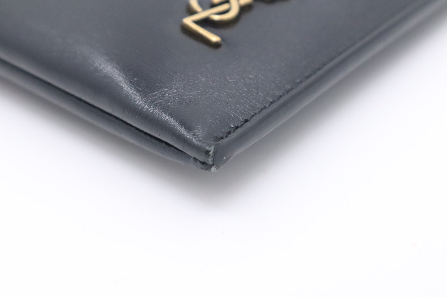 YSL Saint Laurent Clutch in Black Leather