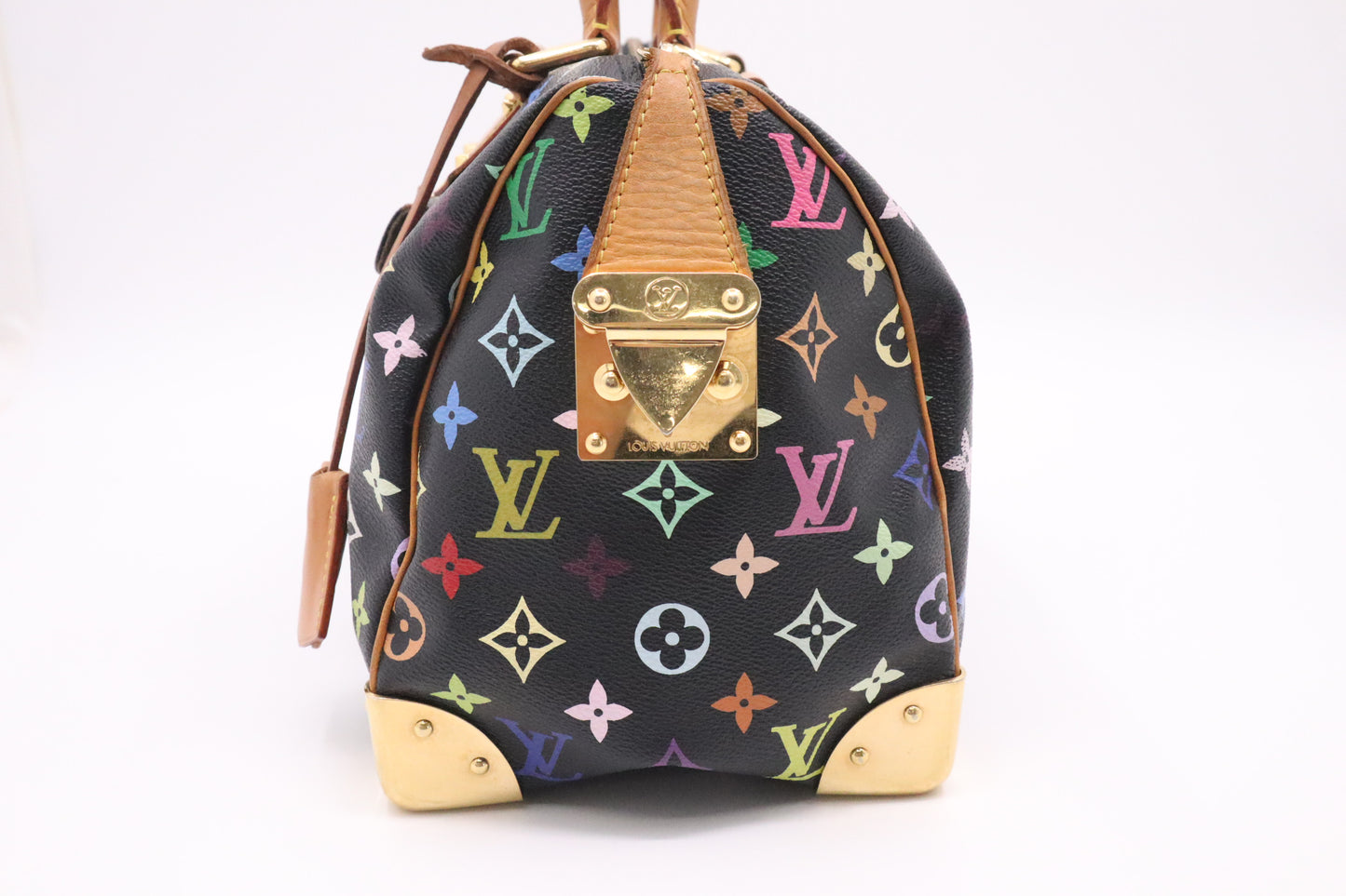 Louis Vuitton Speedy 30 in Black Multicolor Canvas