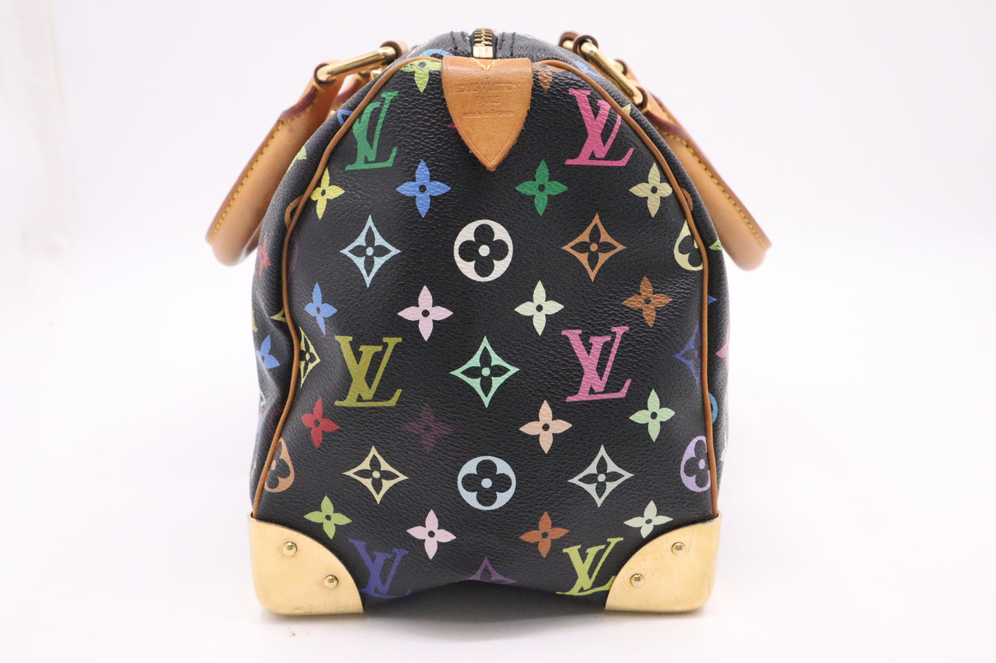 Louis Vuitton Speedy 30 in Black Multicolor Canvas