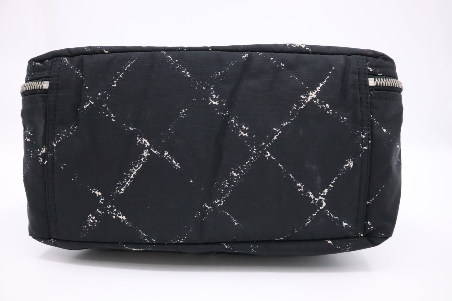 Chanel Travel Line Handbag in Black Nylon