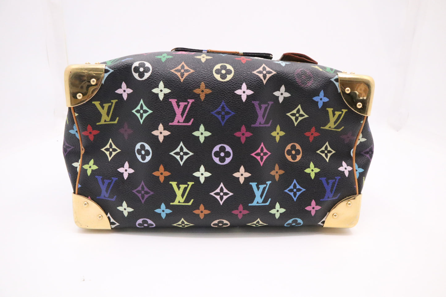 Louis Vuitton Speedy 30 in Black Multicolor Monogram Canvas