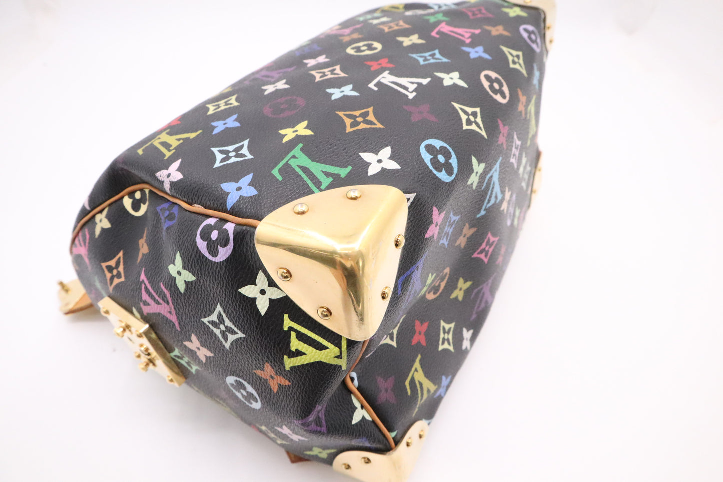 Louis Vuitton Speedy 30 in Black Multicolor Canvas