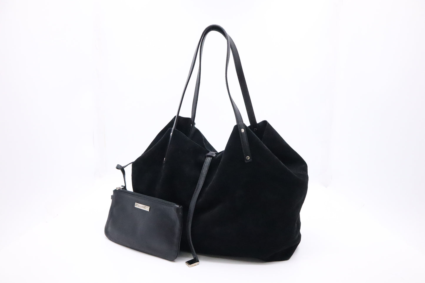 Tiffany & Co. Reversible Tote Bag in Black Leather