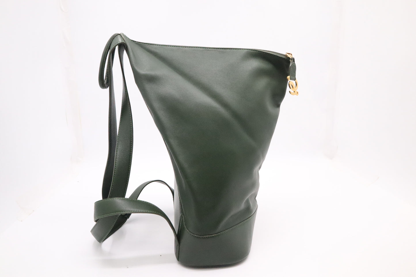 Loewe Anton Backpack in Green Leather