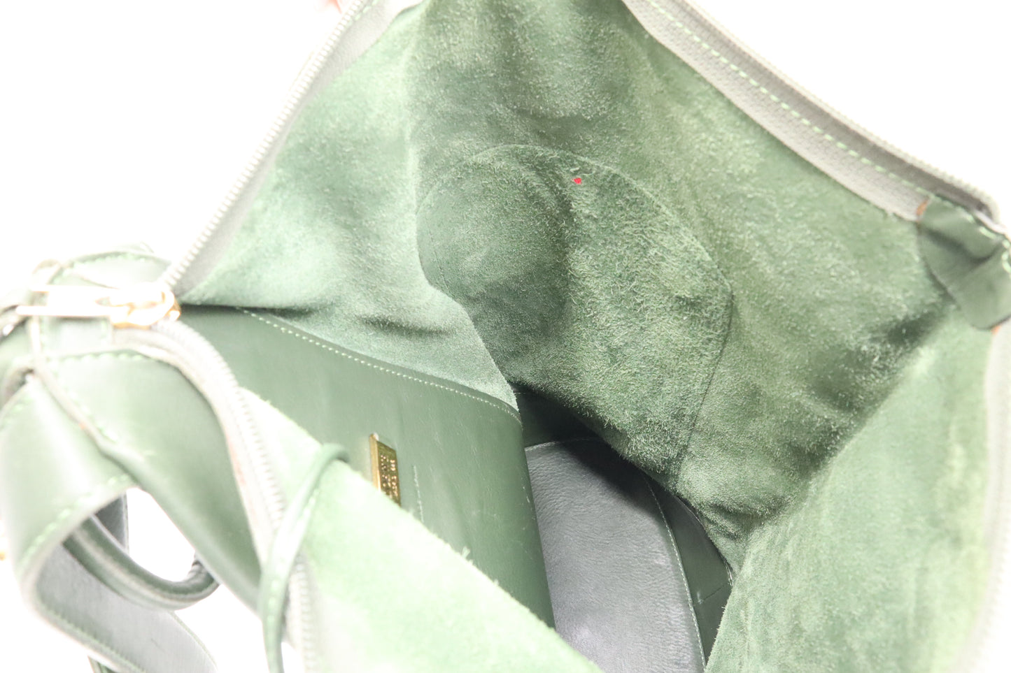 Loewe Anton Backpack in Green Leather