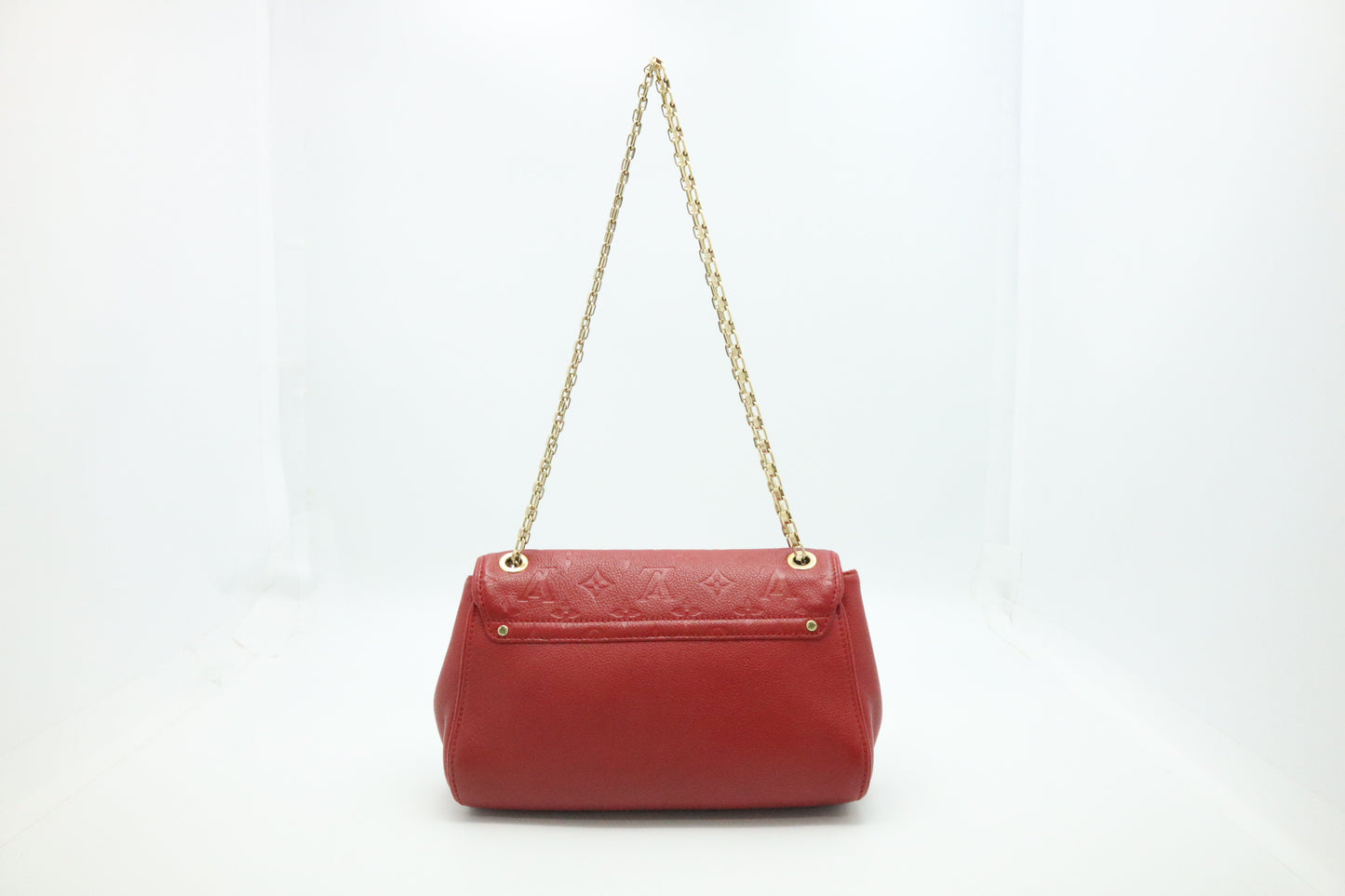 Louis Vuitton Saint Germain PM in Red Empreinte Leather