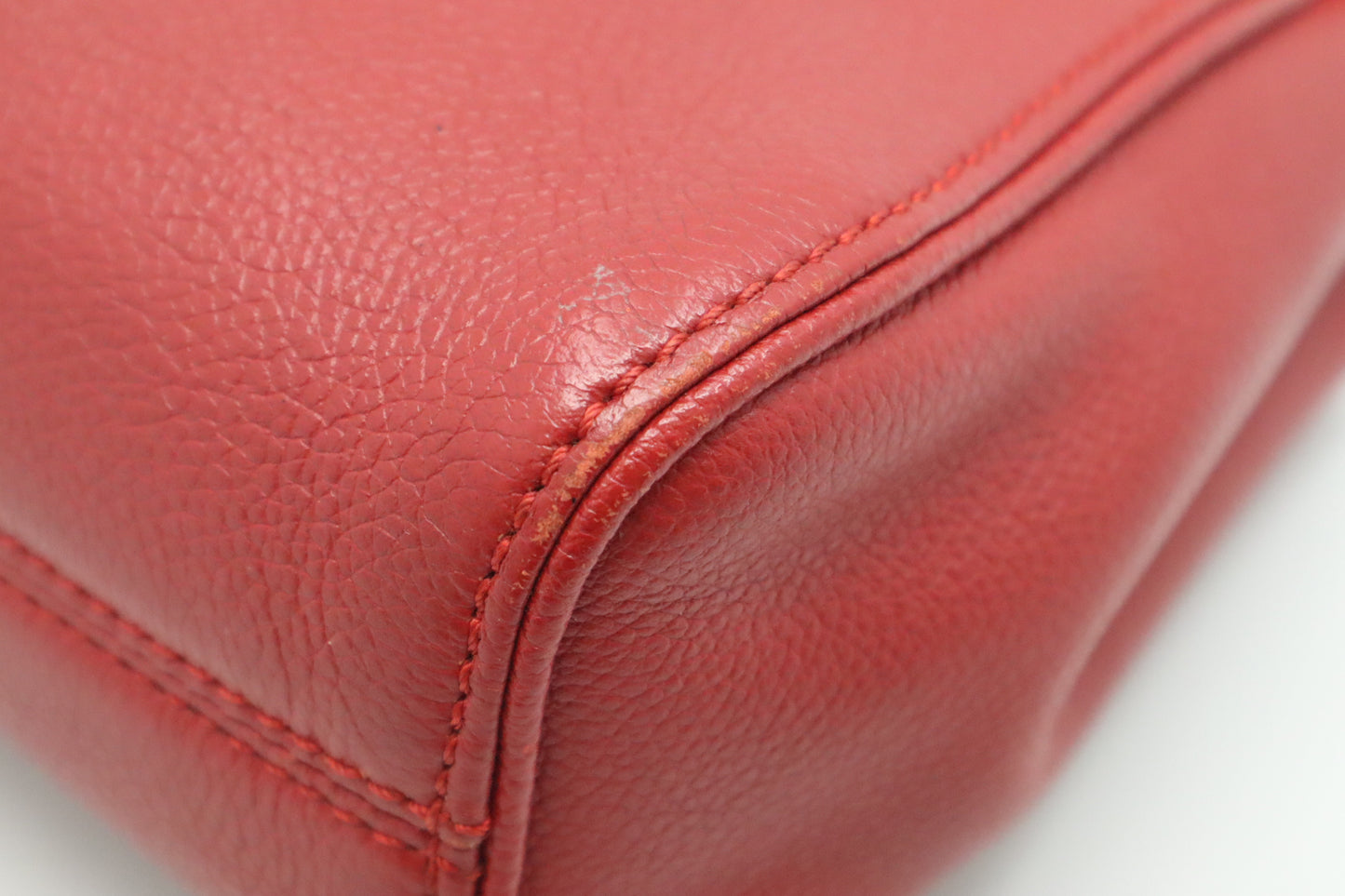 Louis Vuitton Saint Germain PM in Red Empreinte Leather